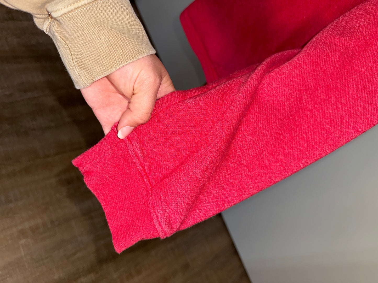 Russell (2XL) Red V-Neck Ohio State Buckeyes Hoodie