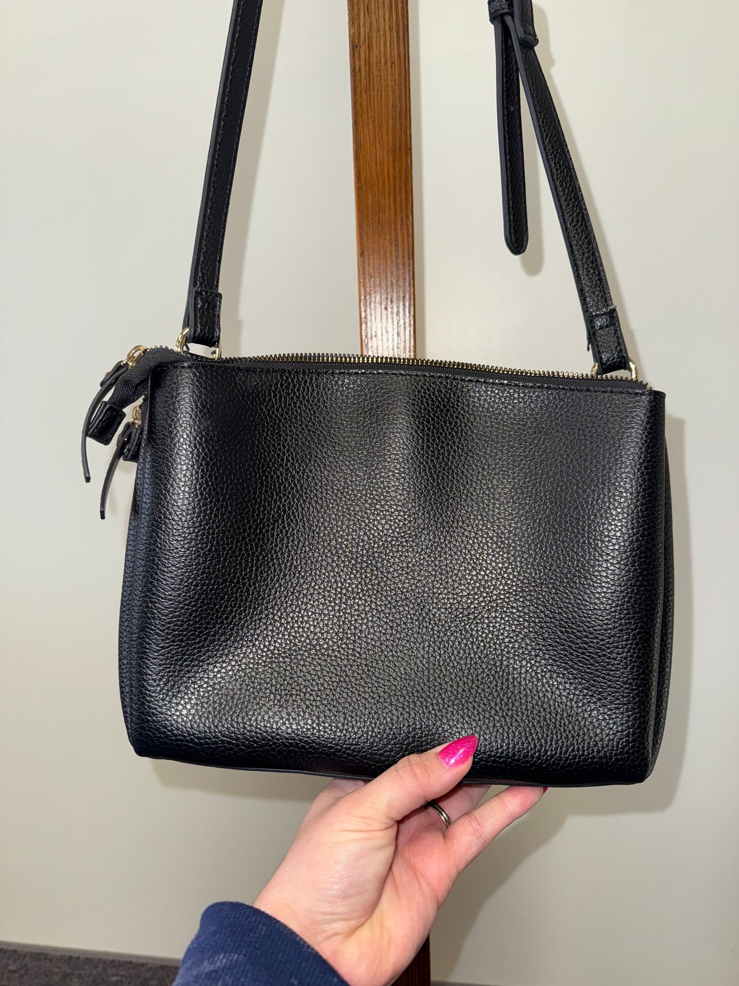 Nanette Lepore Black Crossbody Purse